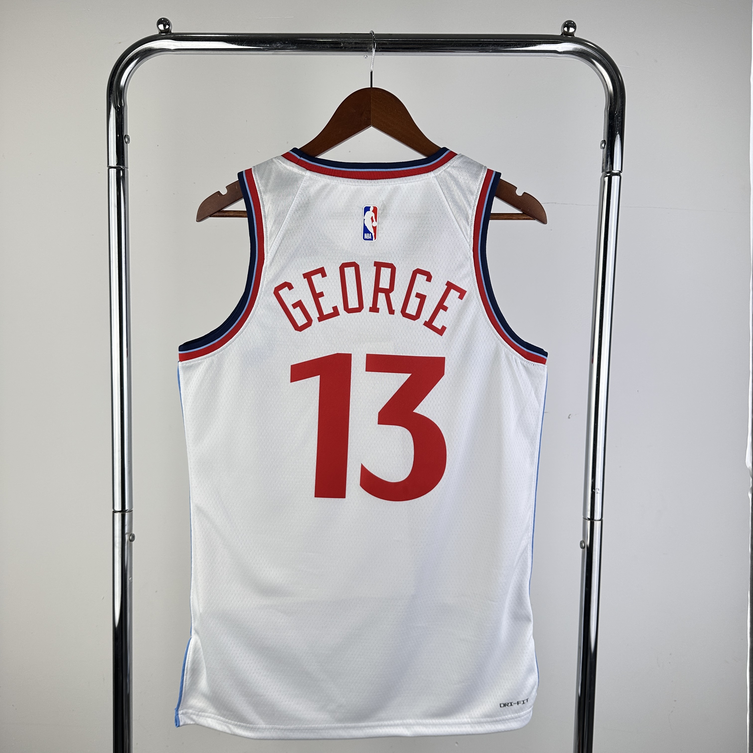 Men Los Angeles Clippers #13 George White Season Nike 2024 NBA Jersey->->NBA Jersey